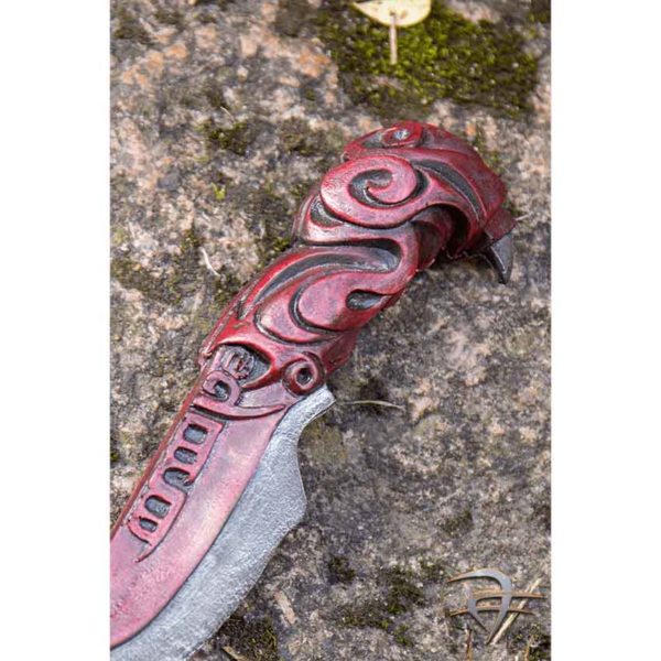 Eldarian LARP Throwing Knife - Red