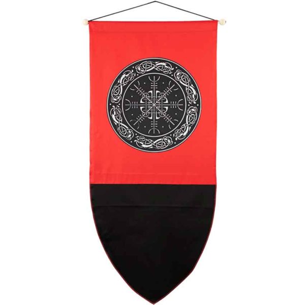 Fafnir Helm Viking Banner