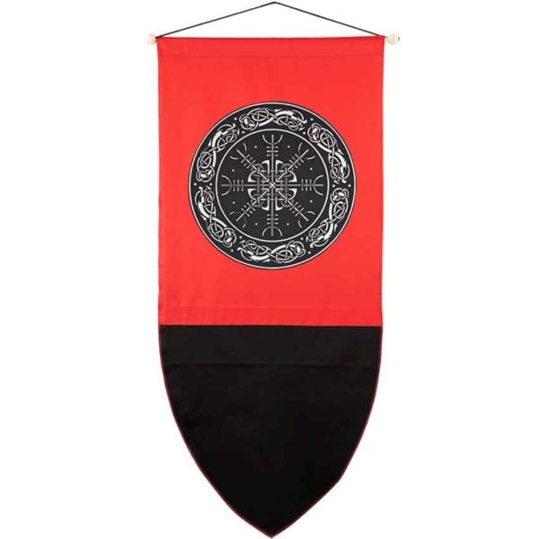 Fafnir Helm Viking Banner