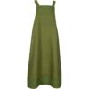 Alva Herringbone Apron Dress