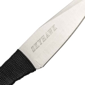 Set of 12 Silver Aero Throwing Knives
