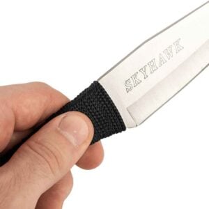 Set of 12 Silver Aero Throwing Knives