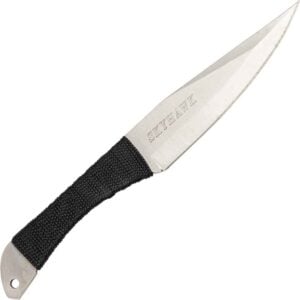 Set of 12 Silver Aero Throwing Knives