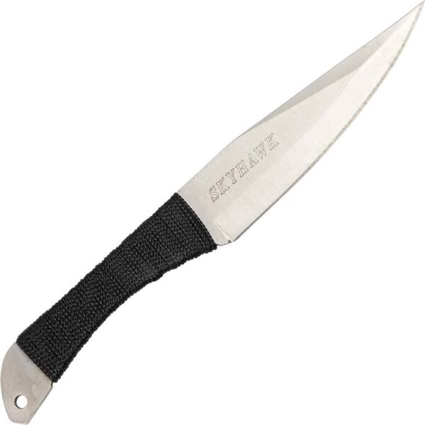 Set of 12 Silver Aero Throwing Knives
