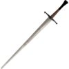 Synthetic Bastard Sparring Sword Silver Blade