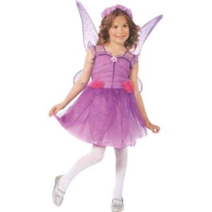 Kids Purple Woodland Fairy Costume