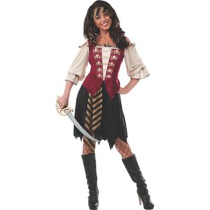 Womens Elegant Pirate Costume