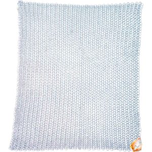 DIY Chainmail Sheet - 9mm Natural Finish - Large