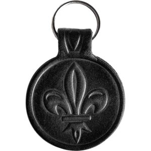Lilly Leather Key Chain