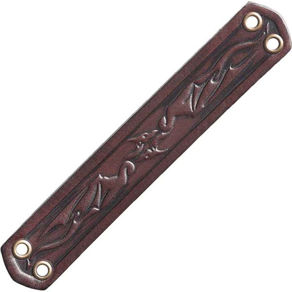 Small Leather Dragon Bracelet