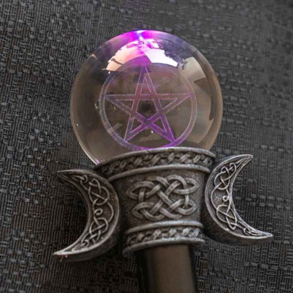 Light-up Pentagram Walking Cane