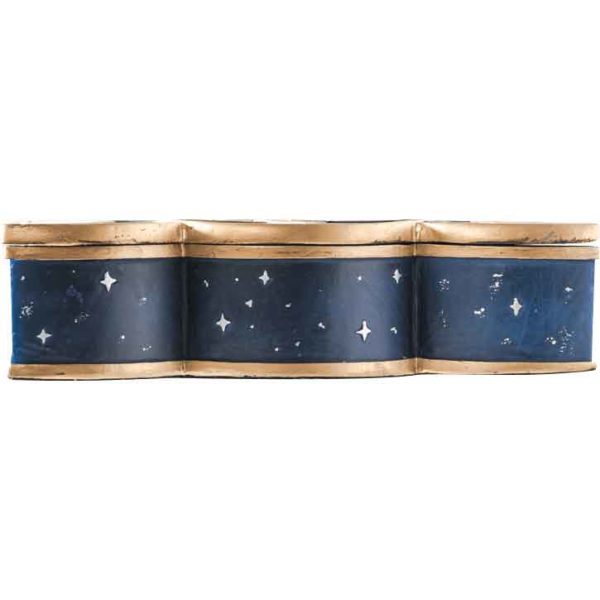 Celestial Triple Moon Trinket Box