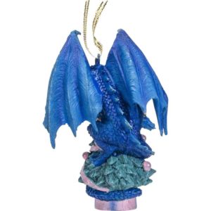 Dragon on Tree Christmas Ornament