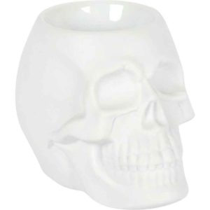 White Skull Oil Burner