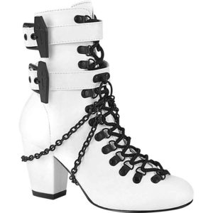 Gothic Coffin Buckle Boots