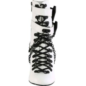 Gothic Coffin Buckle Boots