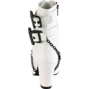 Gothic Coffin Buckle Boots