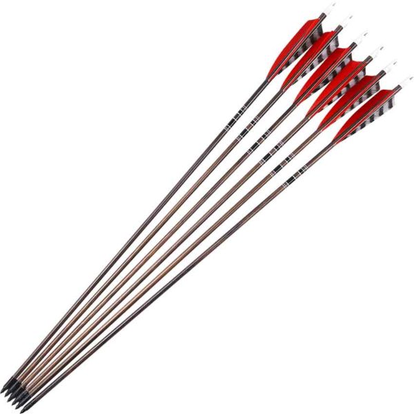 Classic Traditional Arrows - 6 Pack