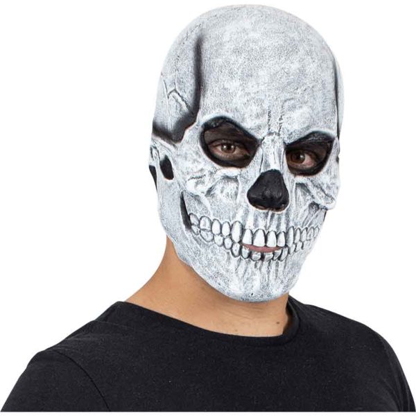Perfect Fit White Skull Mask