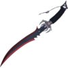 Red Edge Double Crescent Demon Sword