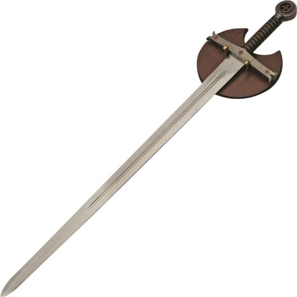 Knights of Templar Sword with Plaque