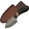 Stag and Wood Damascus Skinning Knife