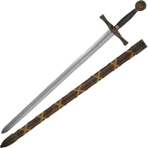 Medieval Excalibur Sword with Scabbard