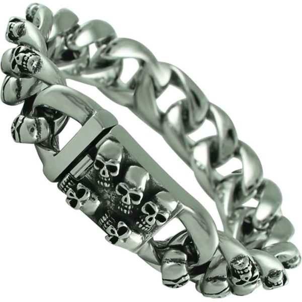 Catacomb Wide Chain Bracelet