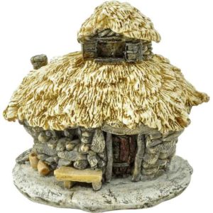 Thatched Roof Garden Troll House