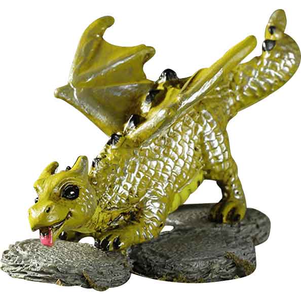 Mini Fetching Dragon Statue