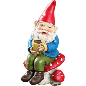 Soren the Gnome Statue with Stake