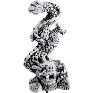 Mini Chinese Dragon Statue with Stake