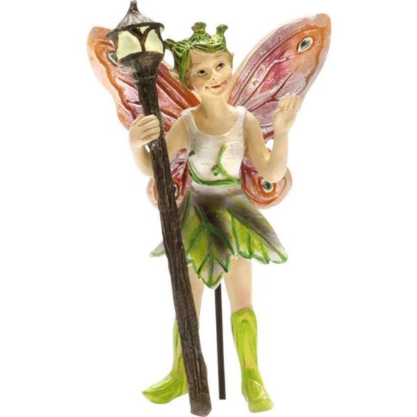Foxglove Fairy Mini Statue with Stake