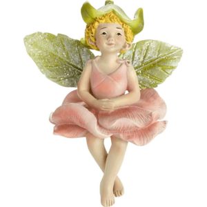 Elle the Rose Fairy Sitter Statue