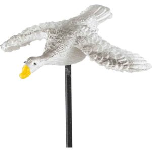 Mini Flying Goose Statue with Stake