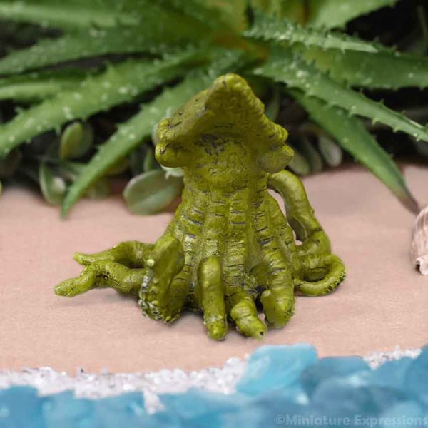 Kraken with a Rubber Ducky Statue