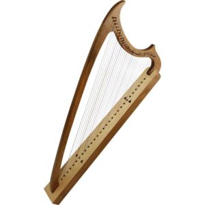 Walnut 29 String Gothic Harp