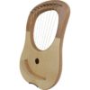 Lacewood 10 String Lyre Harp