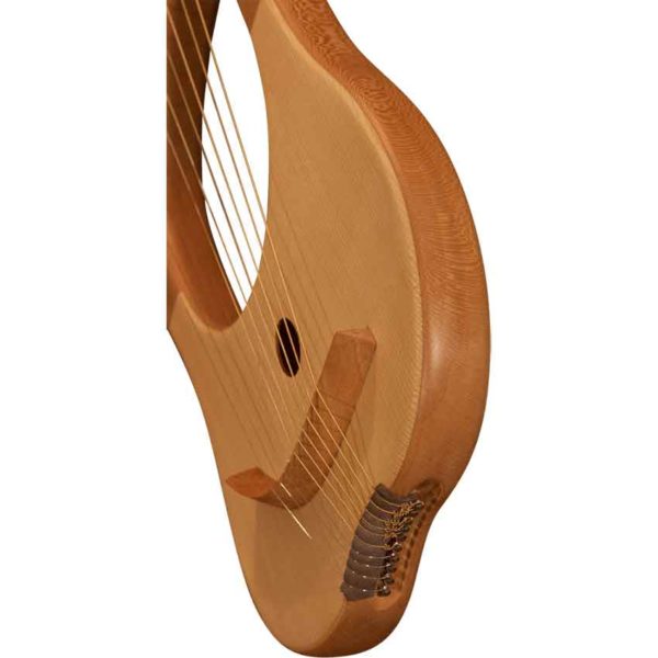 Lacewood 10 String Lyre Harp