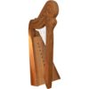 Walnut 8 String Parisian Harp