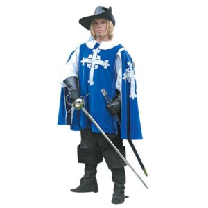 Mens Blue Musketeer Outfit