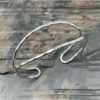 Hammered Loop Medieval Cuff Bracelet