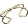 Golden X-Band Medieval Cuff Bracelet