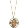 Picture-Jasper Medieval Necklace