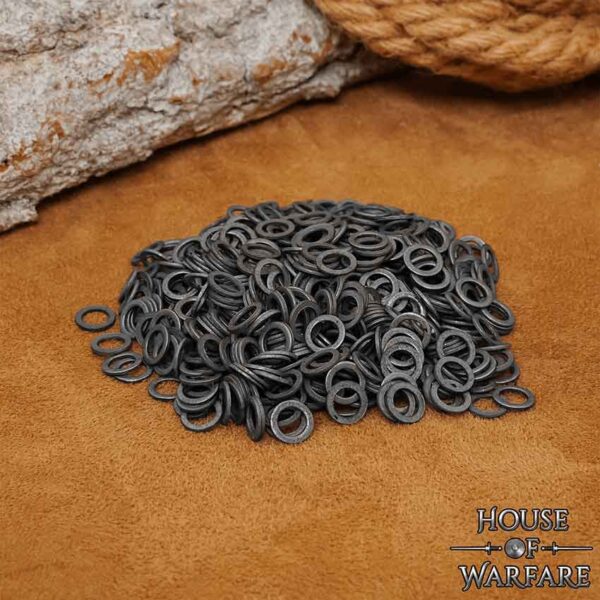 Flat Solid Chainmail Rings