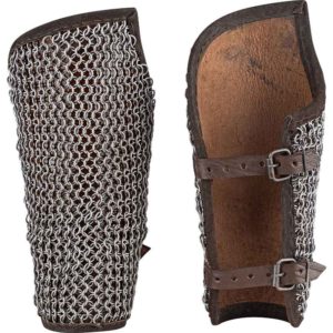 Connor Steel Chainmail Bracers