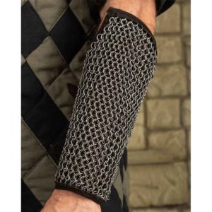 Connor Steel Chainmail Bracers