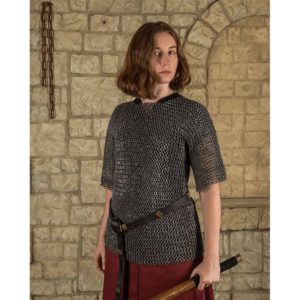 David Flat Ring Aluminum Chainmail Hauberk