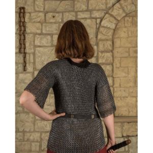 David Flat Ring Aluminum Chainmail Hauberk