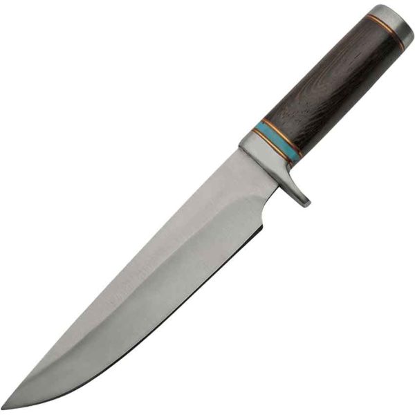 Turquoise Wood Bowie Knife